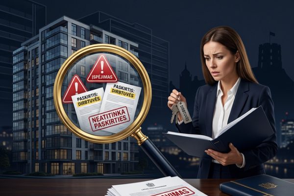Vilniuje parduodami „butai”, bet registruose – dirbtuvės: institucijos įspėja pirkėjus